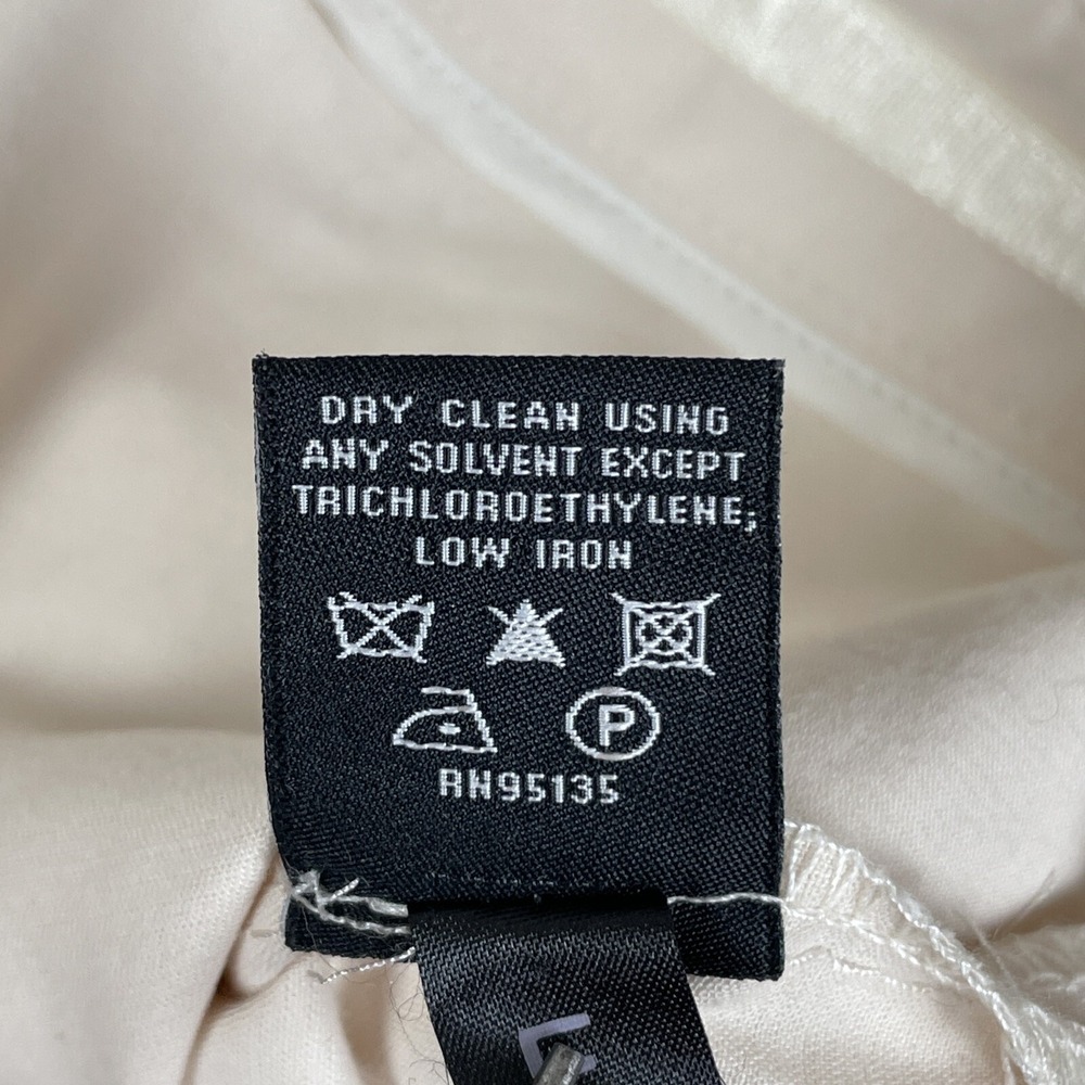 Lafayette 148 Pants Women's Size 4 Ivory Cotton‎ Stretch Office Comfort Career - Picture 5 of 12